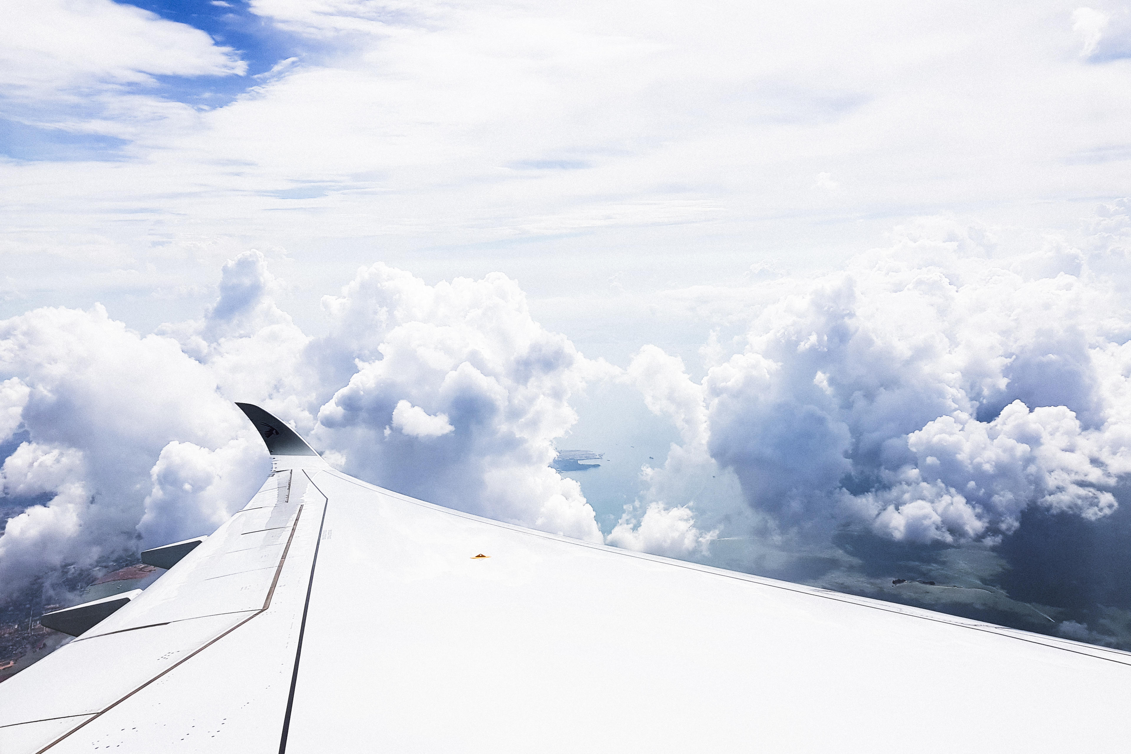 Over the water on the Malaysian peninsula